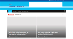 Desktop Screenshot of negroschronicle.com